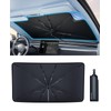 Car Windshield Sun Shade - Foldable Sedan SUV Windshield Sunshade