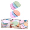 Baluue Household Exfoliating Sponges 6 Pcs Facial Cleaning Pads Compact
