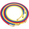 Unifizz HVAC Air Conditioning Refrigerant Charging Hoses 3 Colours R410A