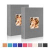Ywlake Photo Album 4x6 100 Pockets 2 Packs, Small Mini