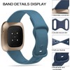 Compatible with Armitron Matrix Smartwatch bands, Quick Release New Soft