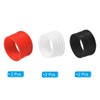 PATIKIL Badminton Racket Handle Grip Ring 6pcs Racket Fix Sling