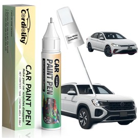 LC9A/0Q Pure White Touch Up Paint for Volkswagen, Color Accurate Car Paint Scratch Repair Pen, Quick & Easy Fix Automotive Chips and Nicks