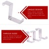 Hilitchi 15Pcs 3 Sizes Stainless Steel Over The Door Hook