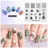 Alexnailart Nail Art Stamping Plates Image Template Stencils Manicure Ocean