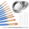 23pcs/13 Piece Plamo Paint Toning Stick Paint Dish Paint Tool