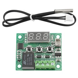 XINGYHENG 2PCS W1209 Digital Thermostat high Precision Temperature Control Switch Module DC 12V Micro Temperature Control Board and NTC 10K Thermistor Waterproof Sensors Digital Temperature Probe