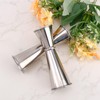 2pcs 2oz & 1oz Dual Jigger for Bartending, Stainless Steel