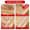 Baby Proofing, 6.6ft Edge Protector Strip Clear, Silicone Soft Corner