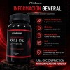 Omega 3 Krill Oil Astaxantina 2000mg 200 Capsulas Plus