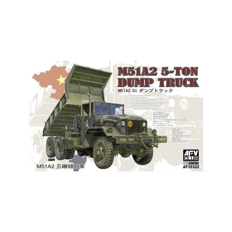 BF35322 1-35 M51A2 5-ton dump truck / BF35322 1대35 M51A2