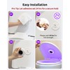 NUTICT UVC Toilet Sanitizer Light, Auto Turn On/Off, Fits Most