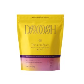 Droosh The Icon Spice Mix, Indian Spices, Fierce and Flavorful, Garam Masala Powder for Sandwiches, Snacks, Fruit & Cooking (1.7 ounce)