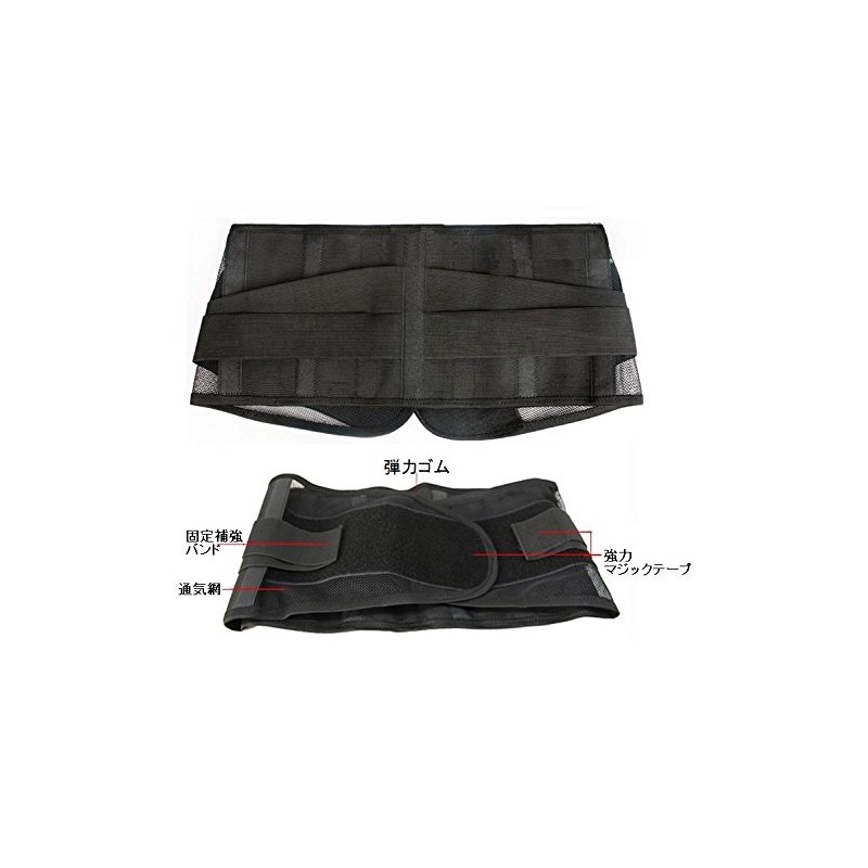 Guard Locks for Lower Back Pain Belt Corset. 腰巻 腹巻.