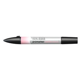 Winsor & Newton 0201461 Watercolour Marker - 2 Tips, Brush and Fine Tip, Non-fading, Highly Pigmented Watercolour Paints for Calligraphy, Drawings - Light Pink