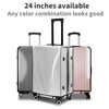Transparent Luggage Protector Sleeve for 24 Inch Suitcase – Waterproof,