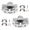 Autoround 19B2702 19B2703 Brake Caliper with Bracket fit for Toyota