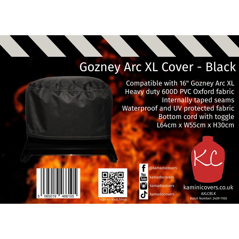 Gozney Arc XL Pizza Oven Cover in Black