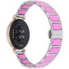 Leiou Ceramic Bracelet Compatible with Garmin Lily 2 Bands Replacement