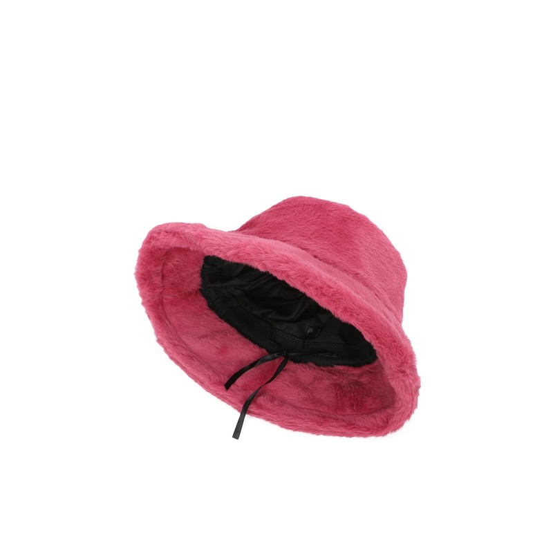 QUEEN HELENA Ladies Soft Fur Bucket Hat CP302, rosé
