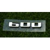 1x Escalade 600 Logo Badge Decals Replacement for Escalade Rear