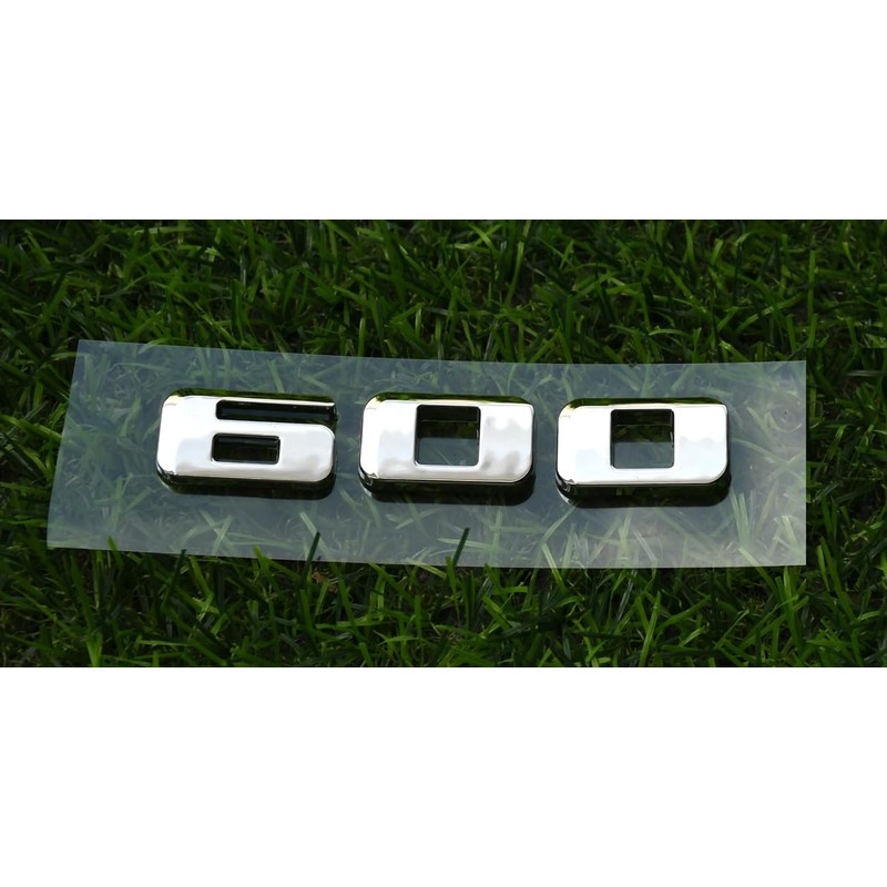 1x Escalade 600 Logo Badge Decals Replacement for Escalade Rear