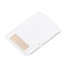 Domary Storage Card Adapter Memory Card Slot Adapter for PS Vita Micro Storage Card 1000 2000 3.60 HENkaku Enso System White ABS Material with 256GB Capacity Applicable for PS Vita