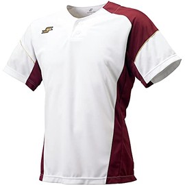 SSK BT2290 Men's Baseball T-shirt, Baseball Wear, White x Enge (1022), Japan XO (Equivalent to Japanese Size 3L), White x Engine (1022), O