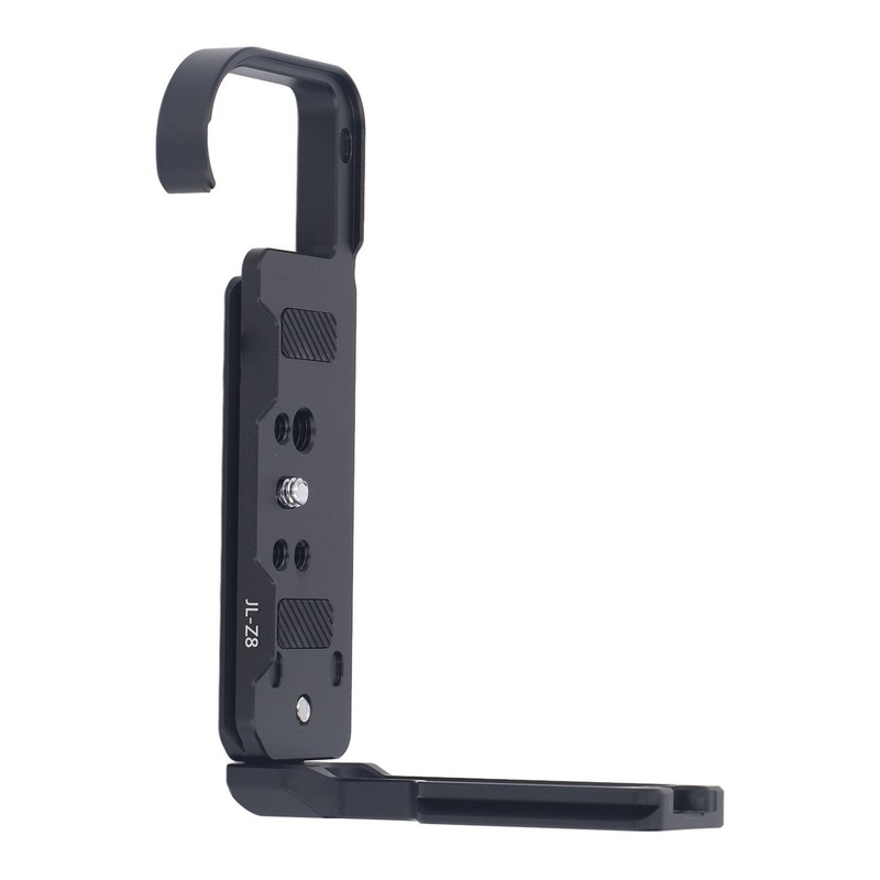 L Bracket Quick Release Plate Aluminum Skeleton Design 1/4 Inch