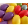 khevga Decorative Easter XL Easter Eggs 8 cm Large Multicoloured