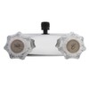 Dura Faucet DF-SA100A-CP RV/Motorhome/Trailer Shower Faucet Valve Diverter with Crystal