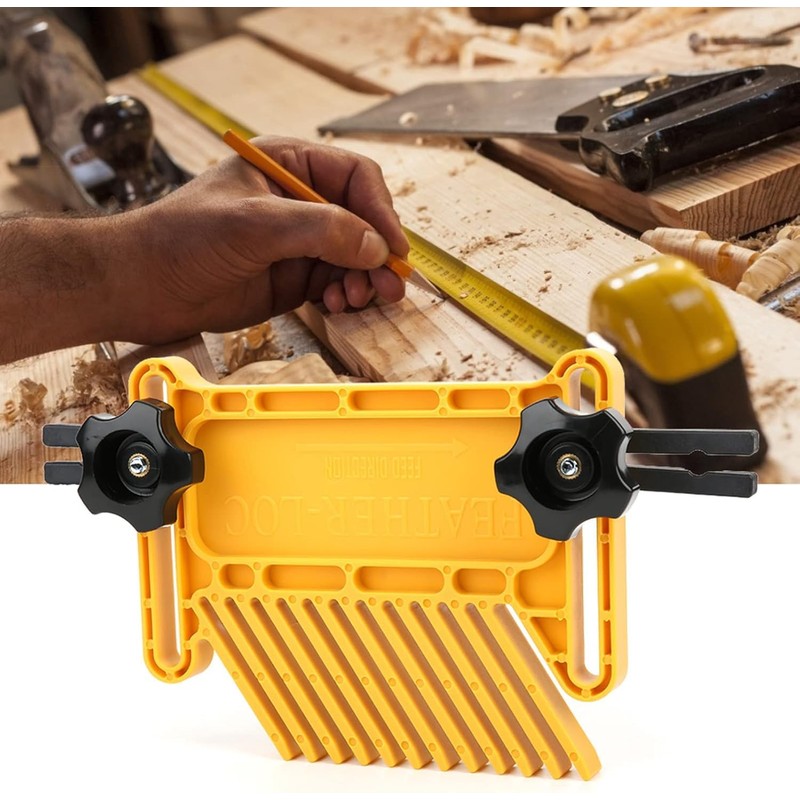 2Pcs Woodworking Featherboard, Table Saw AccessoriesBoard Set, Adjustable Woodworking Safety
