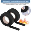 6 rollo Cinta de Aislar De Tela Automotriz,Resistente Altas Temperaturas,Antidesgaste,Sin