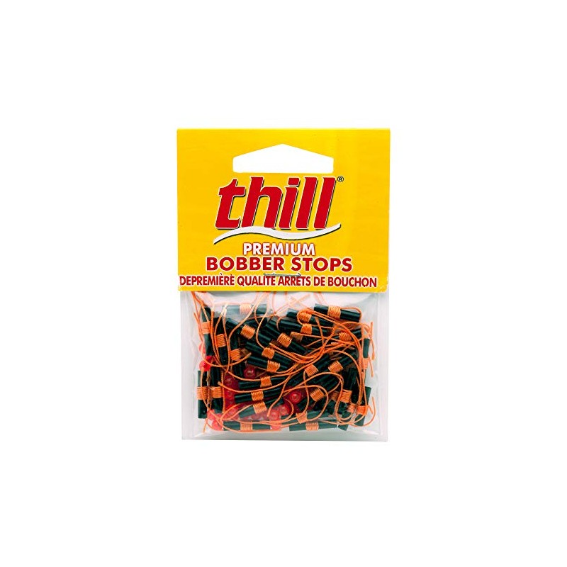 Thill Premium Bobber Stops for Fishing Floats, Fishing Gear and