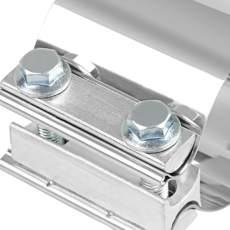 2 Packs 4 Inch Exhaust Clamp 4" In Exhaust Band