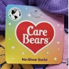 Care Bears Women's Print No Show Socks, 3-Pack, Shoe Size