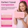 Pink Alley Makeup Bags, Light Pink, Small, Makeup Bag