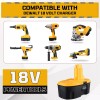 For DeWALT 2PACK 18V For Dewalt 18 VOLT 7.0Ah DC9096