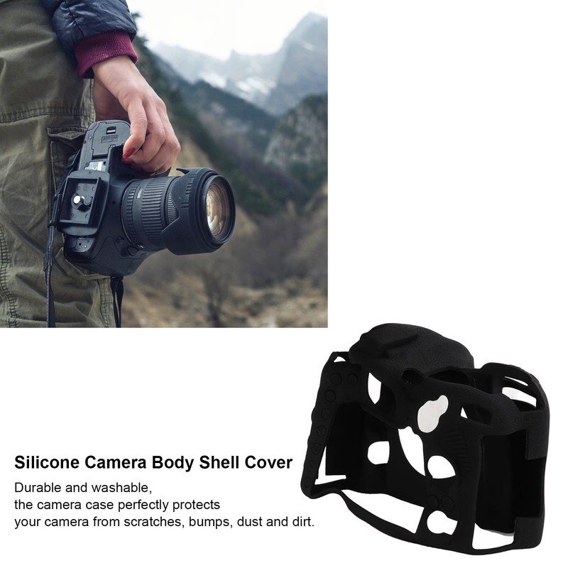Silicone Camera Case for Nikon D500 Protective Housing Camera Case