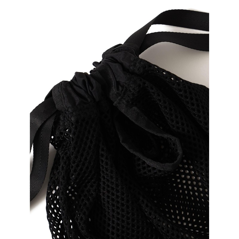 bPr Beams Pouch, Mesh, 2-Way Bag, Black, One Size Fits