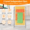 Free Standing Towel Racks for Bathroom, 3 Tier Stainless Steel