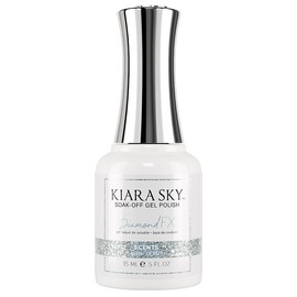 Kiara Sky Reflective Glitter Gel Nail Polish | Shimmery Glitter Sparkly Shiny Gel Polish | Diamond FX Flash Reflective| 15 ml Soak Off Manicure Gel Nails Disco Holographic, 5 Cents
