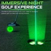 KINGTOP Rechargeable LED Golf Hole Light - Waterproof, Focused Illumination
