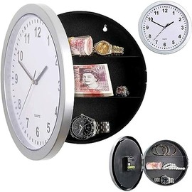 Wall Clock With Hidden Safe