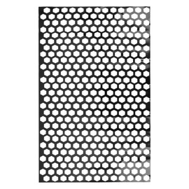 Universal Car Rear Tail Light Lamp Stickers Honeycomb Type Decal,Car DIY Self Adhesive Tint Film Sheet for Rear Light Cover Taillight 18.89'' x 11.81''（Black）