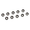 Kyosho Curved Washers, 3 mm, Gun Metal, Pack of 10