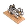 LED Air Stirling Engine Funny Education Electricity Power Generator Model