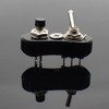 Micro Handle Switch Single Black for 0.9 inch (22.2 mm)