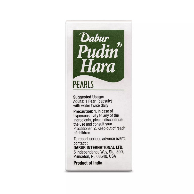 Dabur Pudin Hara Pearls - 10 Strips