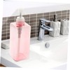 iplusmile Square Refillable Liquid Bottle Dispenser with Pump Versatile Hand